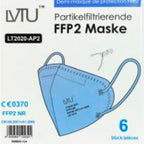 FFP2 Atemschutz-Faltmaske -  6er-Set