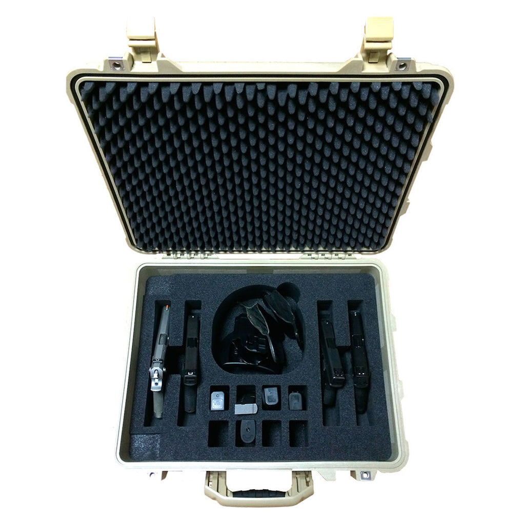 Peli 1560 Protector für 4 Kurzwaffen (Pistolenkoffer)